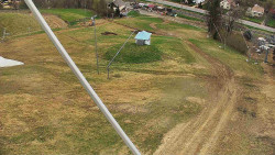 Spodní část sjezdovky skiareálu Karolinka