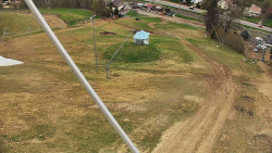 Spodní část sjezdovky skiareálu Karolinka