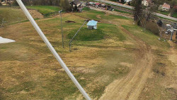 Spodní část sjezdovky skiareálu Karolinka