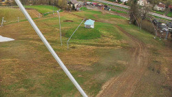 Spodní část sjezdovky skiareálu Karolinka