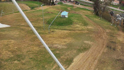 Spodní část sjezdovky skiareálu Karolinka