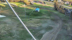 Spodní část sjezdovky skiareálu Karolinka