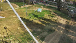 Spodní část sjezdovky skiareálu Karolinka