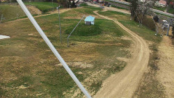 Spodní část sjezdovky skiareálu Karolinka