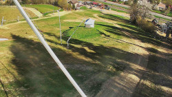 Spodní část sjezdovky skiareálu Karolinka