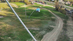 Spodní část sjezdovky skiareálu Karolinka