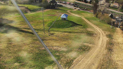 Spodní část sjezdovky skiareálu Karolinka