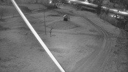 Spodní část sjezdovky skiareálu Karolinka