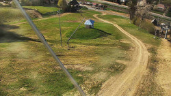 Spodní část sjezdovky skiareálu Karolinka