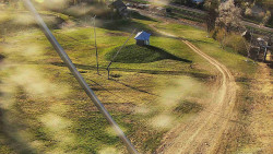 Spodní část sjezdovky skiareálu Karolinka