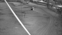 Spodní část sjezdovky skiareálu Karolinka