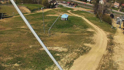 Spodní část sjezdovky skiareálu Karolinka