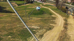 Spodní část sjezdovky skiareálu Karolinka