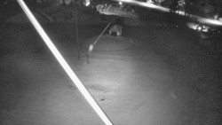 Spodní část sjezdovky skiareálu Karolinka