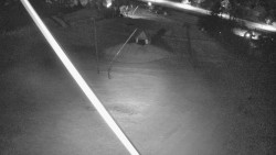 Spodní část sjezdovky skiareálu Karolinka