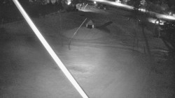 Spodní část sjezdovky skiareálu Karolinka