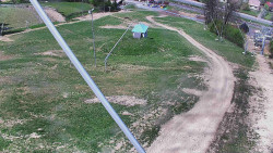 Spodní část sjezdovky skiareálu Karolinka