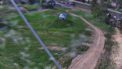 Spodní část sjezdovky skiareálu Karolinka