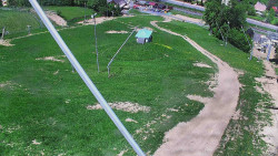 Spodní část sjezdovky skiareálu Karolinka