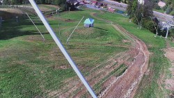 Lower part of the Karolinka ski resort slope