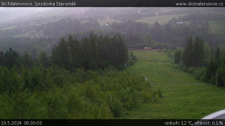 Ski Malenovice - Sjezdovka Staromák - 19.5.2024 v 08:30