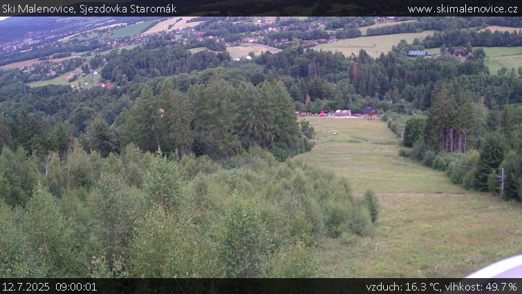Ski Malenovice - Sjezdovka Staromák - 12.7.2025 v 09:00