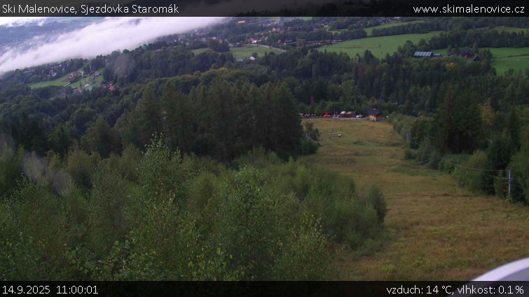 Ski Malenovice - Sjezdovka Staromák - 14.9.2025 v 11:00
