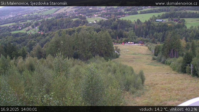 Ski Malenovice - Sjezdovka Staromák - 16.9.2025 v 14:00