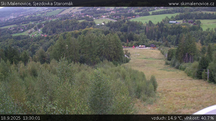 Ski Malenovice - Sjezdovka Staromák - 18.9.2025 v 13:30