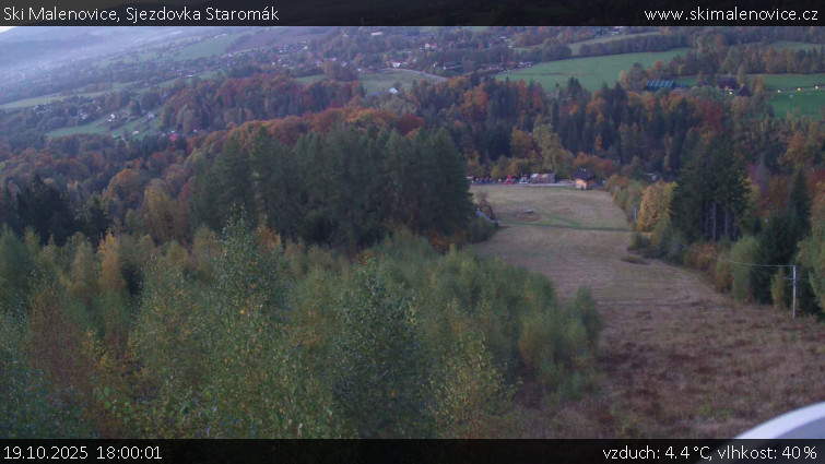 Ski Malenovice - Sjezdovka Staromák - 19.10.2025 v 18:00 Ski Malenovice - Sjezdovka Staromák - 19.10.2025 v 18:00