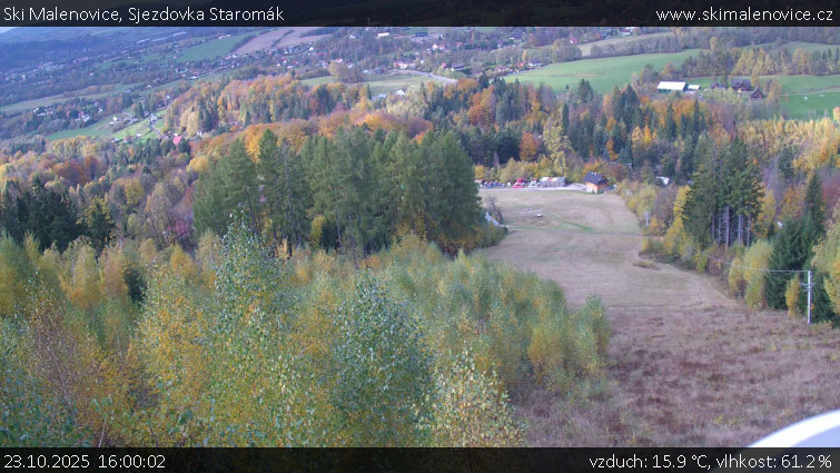 Ski Malenovice - Sjezdovka Staromák - 23.10.2025 v 16:00 Ski Malenovice - Sjezdovka Staromák - 23.10.2025 v 16:00