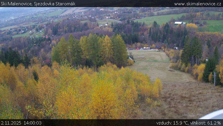 Ski Malenovice - Sjezdovka Staromák - 2.11.2025 v 14:00 Ski Malenovice - Sjezdovka Staromák - 2.11.2025 v 14:00