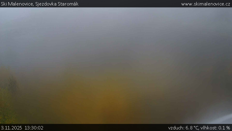 Ski Malenovice - Sjezdovka Staromák - 3.11.2025 v 13:30