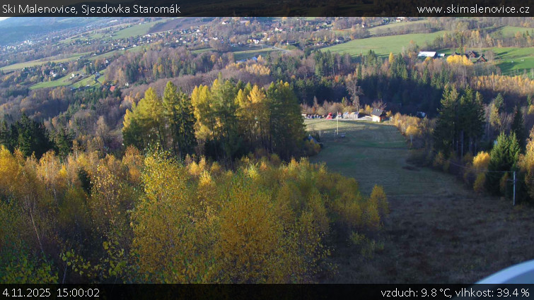 Ski Malenovice - Sjezdovka Staromák - 4.11.2025 v 15:00