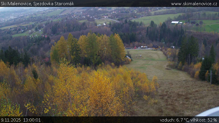 Ski Malenovice - Sjezdovka Staromák - 9.11.2025 v 13:00