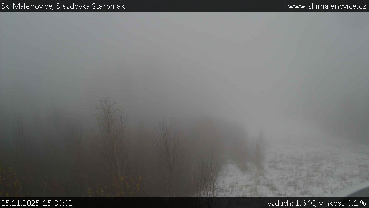 Ski Malenovice - Sjezdovka Staromák - 25.11.2025 v 15:30
