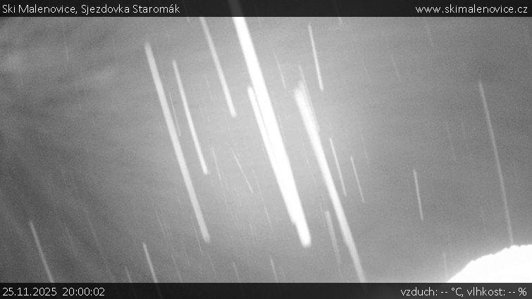 Ski Malenovice - Sjezdovka Staromák - 25.11.2025 v 20:00