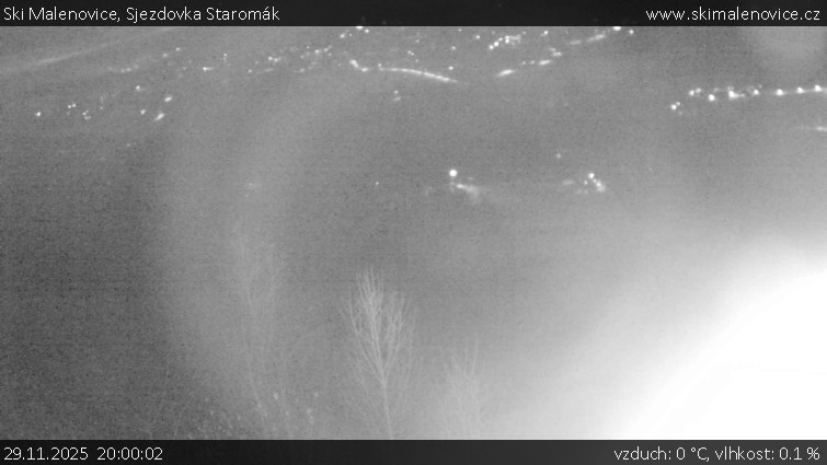 Ski Malenovice - Sjezdovka Staromák - 29.11.2025 v 20:00