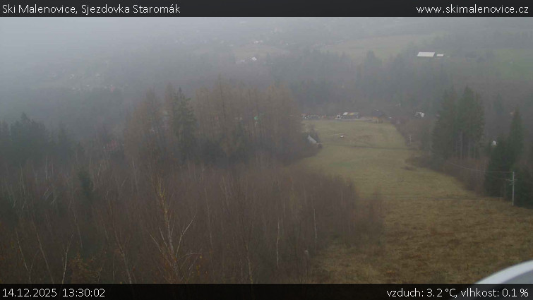Ski Malenovice - Sjezdovka Staromák - 14.12.2025 v 13:30