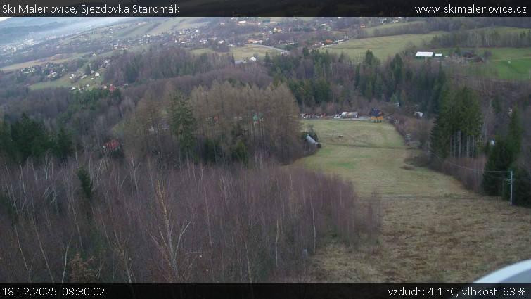 Ski Malenovice - Sjezdovka Staromák - 18.12.2025 v 08:30