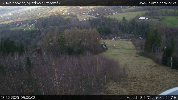 Ski Malenovice - Sjezdovka Staromák - 18.12.2025 v 09:00
