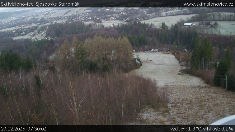 Ski Malenovice - Sjezdovka Staromák - 20.12.2025 v 07:30