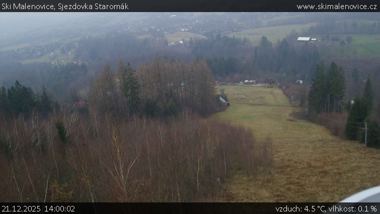 Ski Malenovice - Sjezdovka Staromák - 21.12.2025 v 14:00