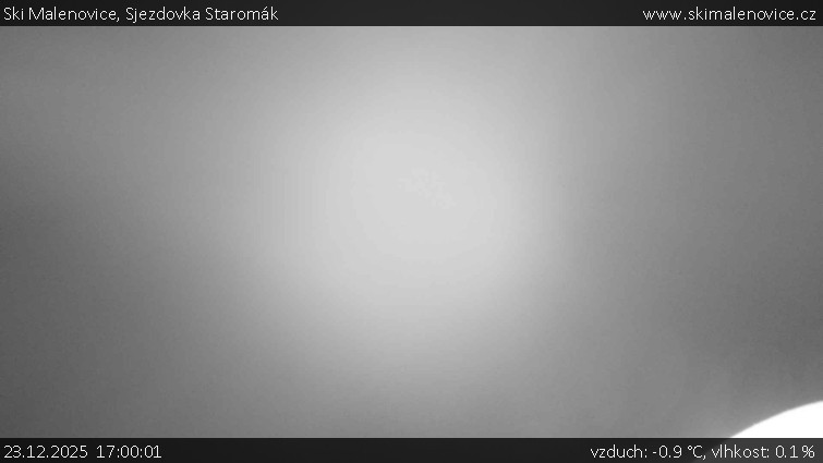 Ski Malenovice - Sjezdovka Staromák - 23.12.2025 v 17:00