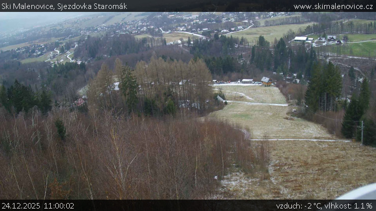 Ski Malenovice - Sjezdovka Staromák - 24.12.2025 v 11:00