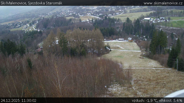 Ski Malenovice - Sjezdovka Staromák - 24.12.2025 v 11:30