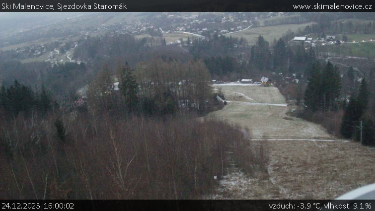 Ski Malenovice - Sjezdovka Staromák - 24.12.2025 v 16:00