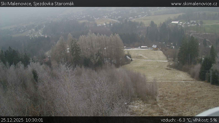 Ski Malenovice - Sjezdovka Staromák - 25.12.2025 v 10:30