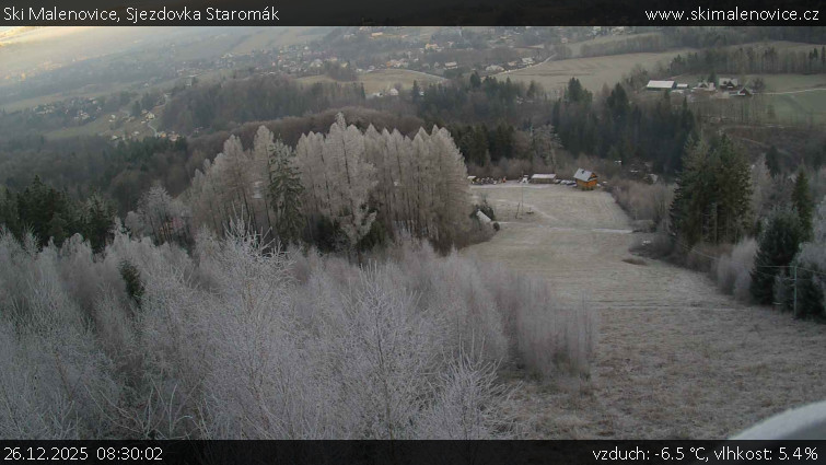 Ski Malenovice - Sjezdovka Staromák - 26.12.2025 v 08:30
