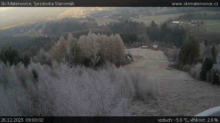 Ski Malenovice - Sjezdovka Staromák - 26.12.2025 v 09:00